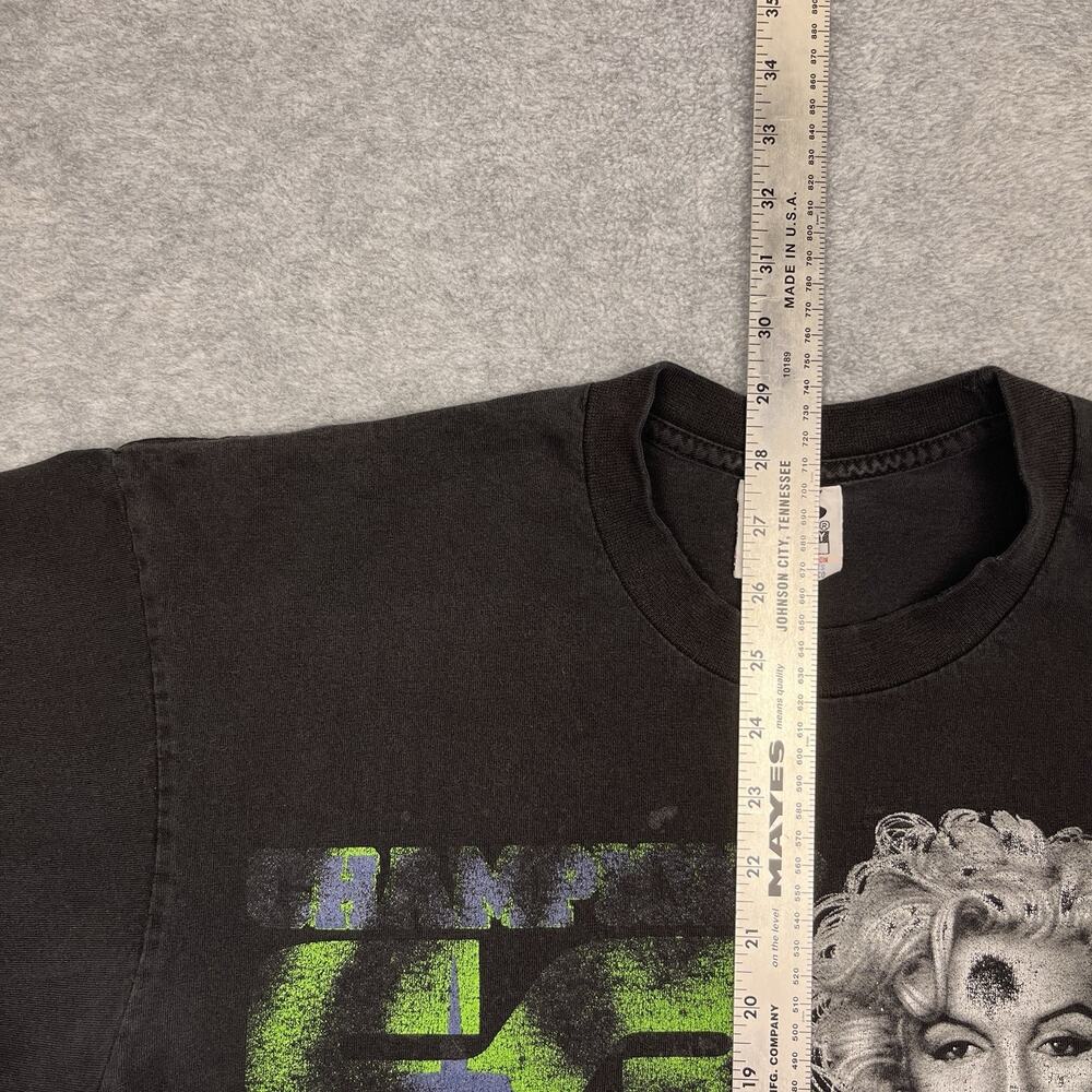 Seattle Seahawks Marilyn Monroe graphic t-shirt black streetwear size XL - Picture 7 of 9